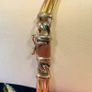 14k Solid Gold TwoTone Bracelet Image 3