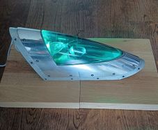 Authentic Boeing 737-800 Navigation / Position Light Mounted Display with Working Illumination