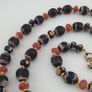 Vintage Venetian Style Mix Eyes & Trade Glass Beads Necklace Image 6