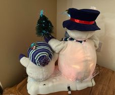 Light up snow men
