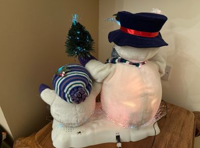 Light up snow men