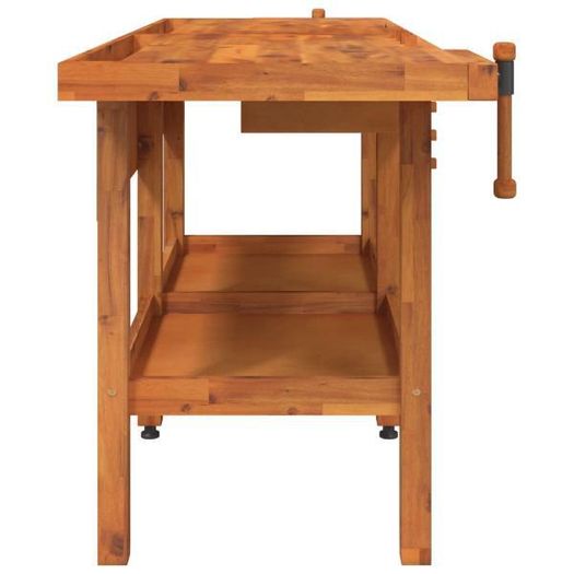 Workbench with Drawers and Vices 192x62x83 cm