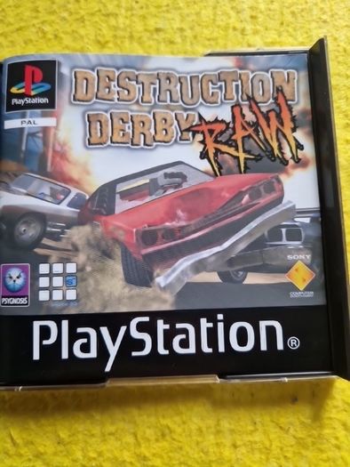 Destruction Derby Raw PlayStation1 Ps1 PlayStation2 Ps2 games Original