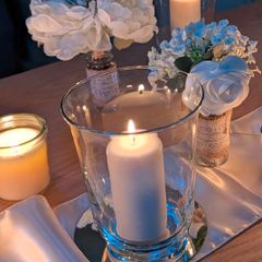 Mirrors for glass jars
