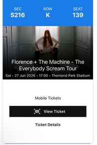 florence + the machine thomond seated