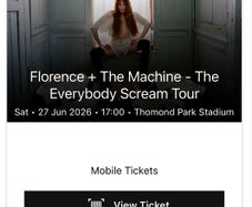 florence + the machine thomond seated