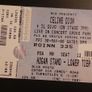 Celine Dion ticket stub from 2005 Image 4