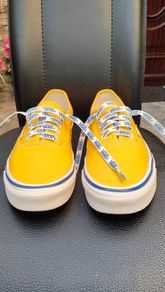 Vans Anaheim Factory Authentic 44dx Deck - Yellow  Perfect Condition Like New Size 10.5