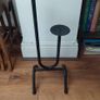 2 sconce wrought iron candle stand Image 2