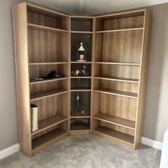 IKEA corner bookcase