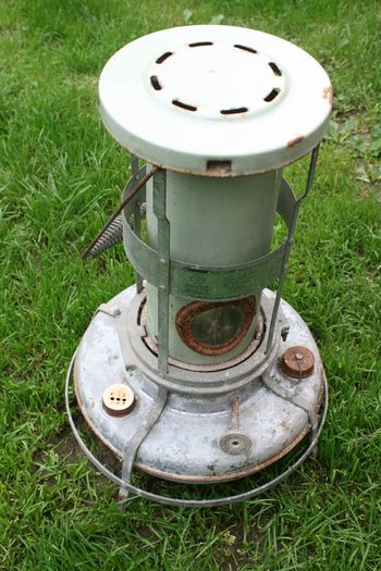 Vintage Original Aladdin Blue Flame Paraffin Heater Series 37