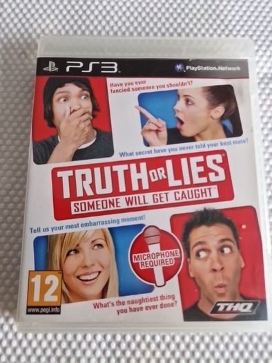 True or Lies  PlayStation3 Ps3 Games Original