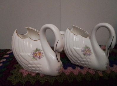 Two large Royal Tara Swans