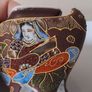SALE!  Vintage Hand Painted Japanese Porcelain Vessel Image 9