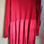 NEW - Carolyn Donnelly  red wool dress UK 10 Image 4