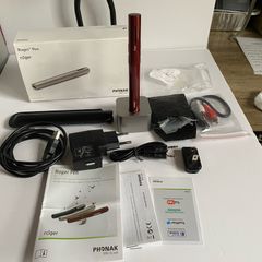 Phonak Roger Pen 1.1 Wireless Listening Device  with Dock, Charger & Cables