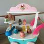 Wooden Ice Cream Cart Image 2