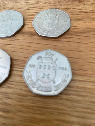 millenium 50p irish