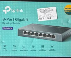 TP-Link 8 Port Gigabit Network Switch, Ethernet Splitter