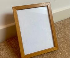 Wooden picture frame 17x23cm