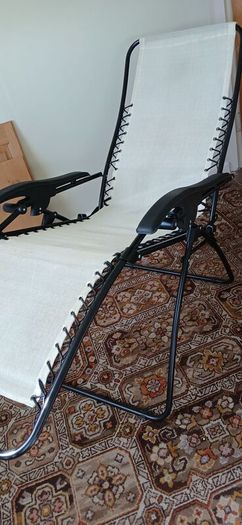 Reclining. Sun lounger.