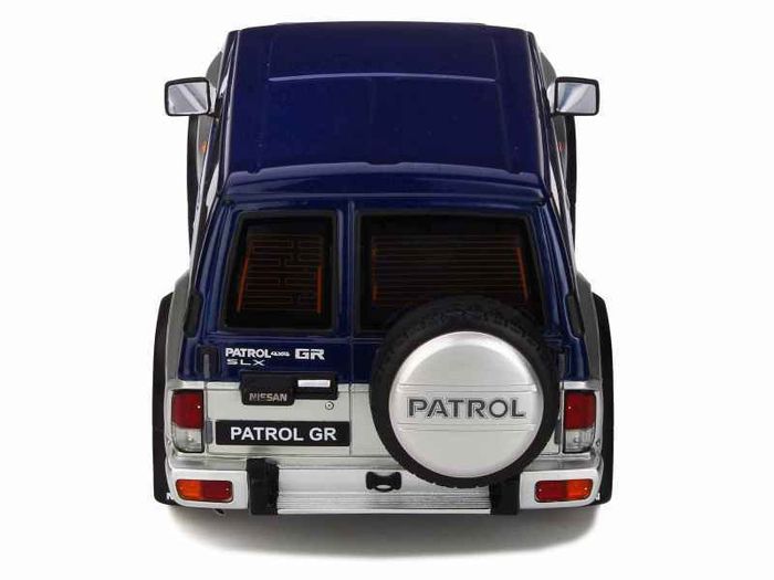 Nissan Patrol Gr Blue Th1 & Silver Kj1 1992 - Very Rare - Ottomobile - 1/18 - New In Box