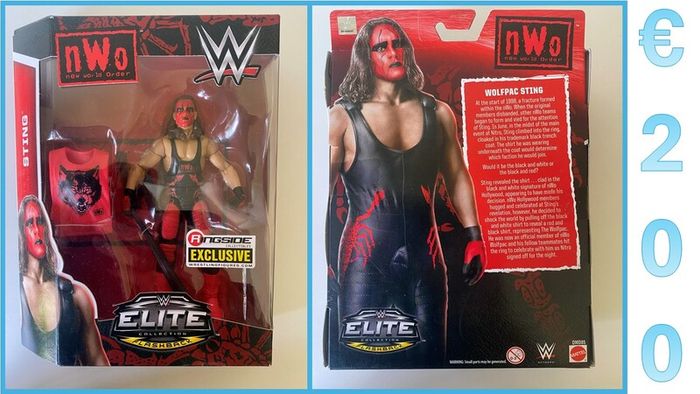 wwe elite wrestling figures rare NEW