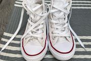 Kids White Converse UK12