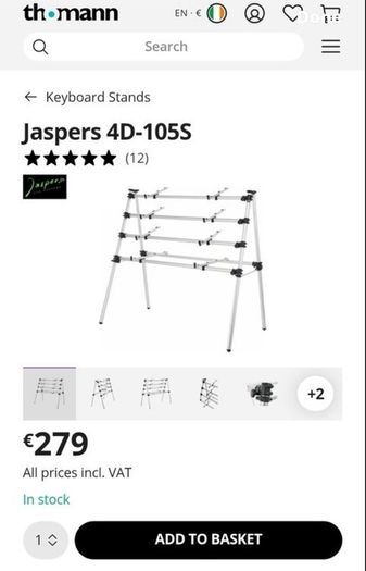 Jaspers Keyboard Stand