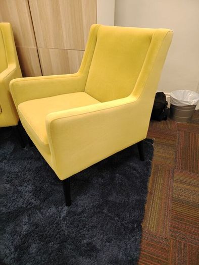 Ochre M&S Armchairs (4 available)