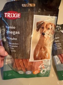 Trixie dog chicken strips x 2 packs