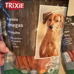 Trixie dog chicken strips x 2 packs