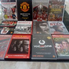 Manchester United 12 Dvd Bundle Season Review Dvd Annual Cup Finals Etc