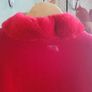 Stunning New Red Silk/Viscose Monsoon Coat Age 8-10 Image 4