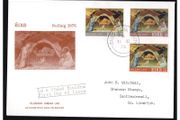 1976 Ireland Christmas Commemorative Stamps Post and Telegraph First Day Cover (FDC)