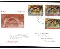 1976 Ireland Christmas Commemorative Stamps Post and Telegraph First Day Cover (FDC)