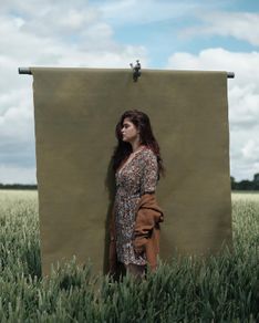 Hand painted canvas backdrops