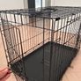 Medium Dog Crate + Dog Bed - Like New Image 3
