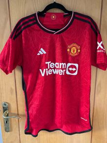 Mens Adidas Manchester United 23/24 Home Shirt M