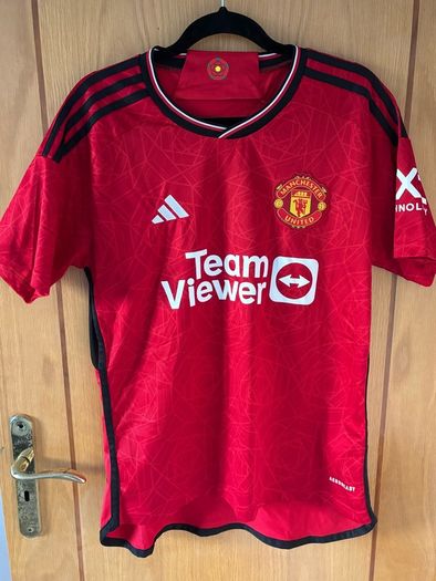 Mens Adidas Manchester United 23/24 Home Shirt M