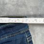 Levis 721 Ladies Jeans High Rise Skinny Blue Stretch Denim SIZE W34 L29 Image 5