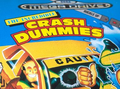 The Incredible Crash Dummies for Sega Mega Drive - Boxed and Mint