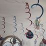 Thomas the Tank Engine Birthday Party - Backdrop + Swirl Decor + Loot Bags Image 5