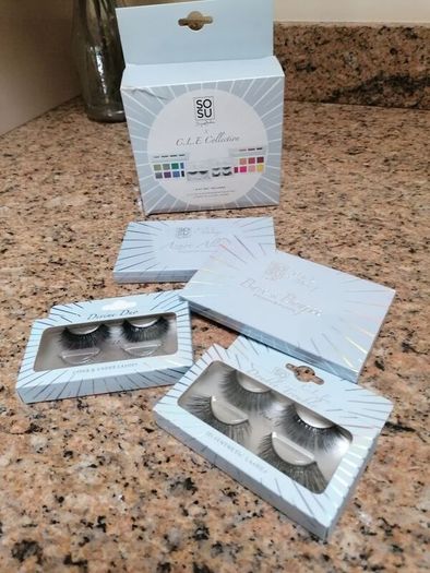 Makeup Gift Set Sosu Eyeshadow Lashes Set