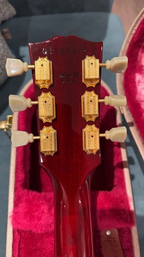 Gibson Les Paul Cherry Wine Red + Golden HW / Gothic rare hardcase 2005