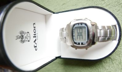 D'Alton Digital Wristwatch - Metal Bracelet and Water Resistance - fresh battery