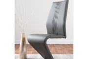 New Chowchilla Upholstered Cantilever Chair (Set of 2)
