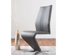 New Chowchilla Upholstered Cantilever Chair (Set of 2)