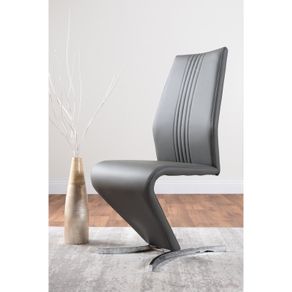 New Chowchilla Upholstered Cantilever Chair (Set of 2)