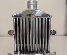 1960s/1970s Rare Rolls Royce Musical Decanter Large Desk Ornament, Rolls Royce